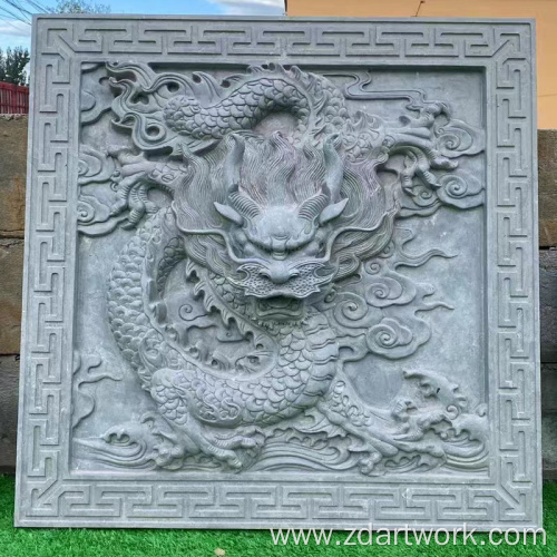 Stone Garden Statue Stone Carved Dragon